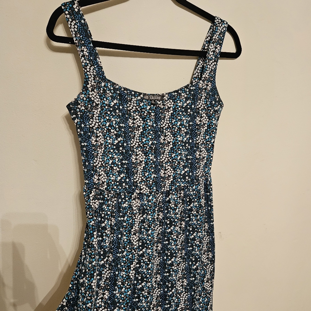 Black and Blue Dress